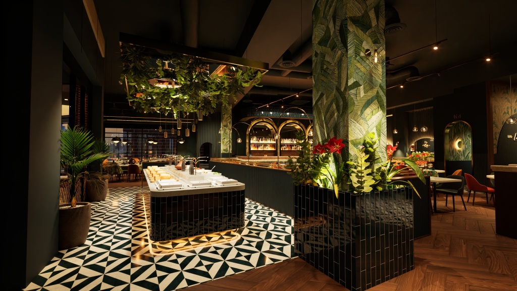 Beleza Rodizio Solihull New Opening Birmingham Brazillian meat picanha unlimited dining room restaurant 6