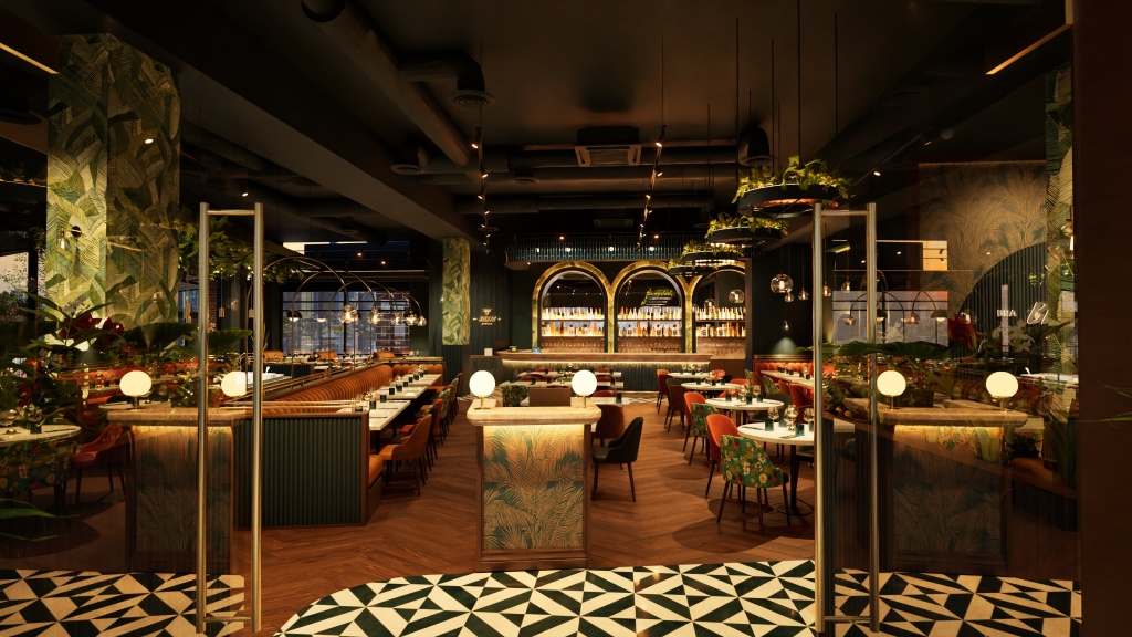 Beleza Rodizio Solihull New Opening Birmingham Brazillian meat picanha unlimited dining room restaurant