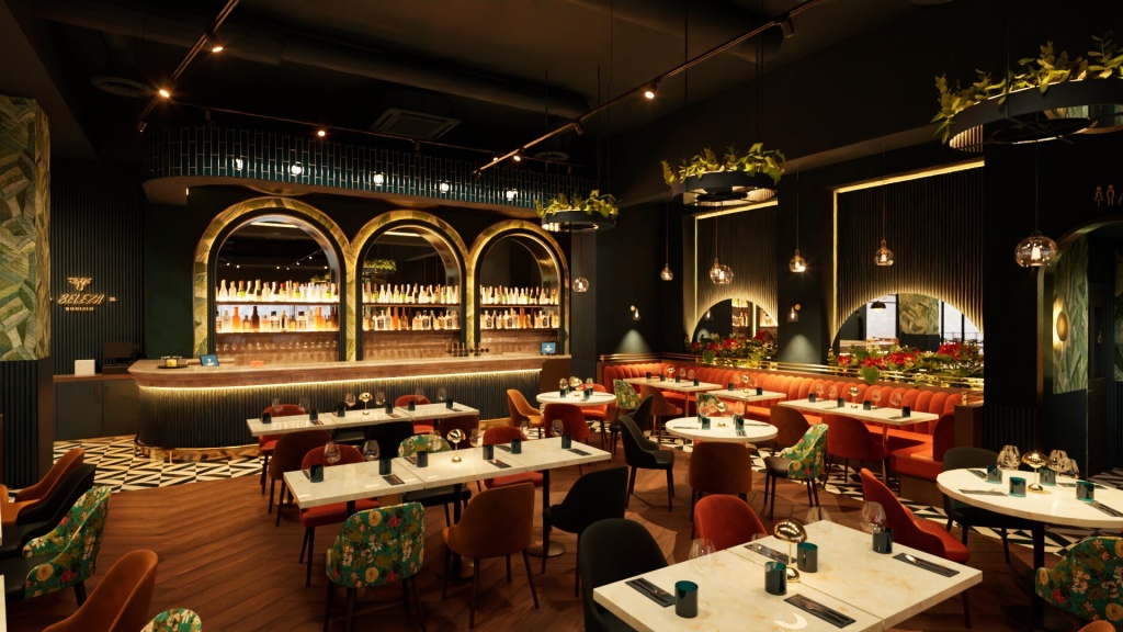 Beleza Rodizio Solihull New Opening Birmingham Brazillian meat picanha unlimited dining room restaurant