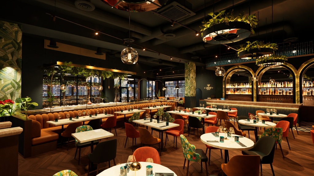 Beleza Rodizio Solihull New Opening Birmingham Brazillian meat picanha unlimited dining room restaurant 11